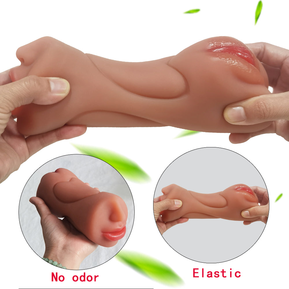 3 in 1 Male Masturbator Adult Sex Toys with Realistic, Men'S Pocket Stroker Toy V1183-FJ-A-1
