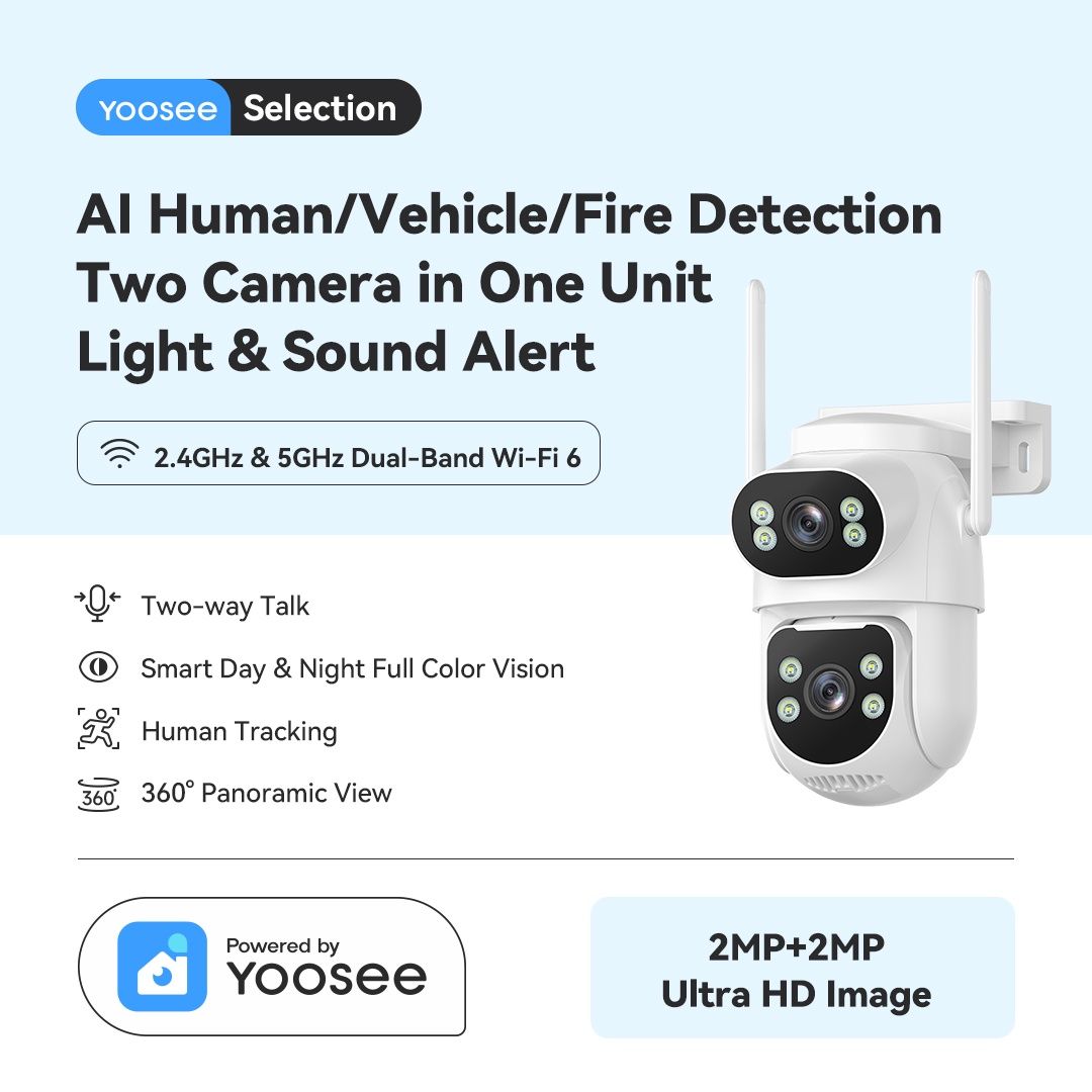 Yoosee AI Outdoor Camera A20 V1184-YOOSEE-AI-OUTDOOR-CAMERA-A20