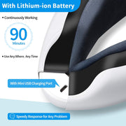 Eye Massager with Heat, Vibration and Warm Compress, Smart Sleeping Eyes Mask with Bluetooth Can Connect with V1186-EM002
