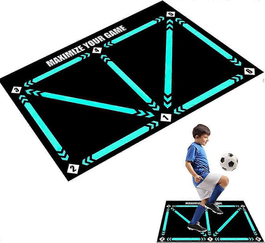 Football Training Mat Silent Step Mat 60x90cm V1188-CAQQ-135326-1