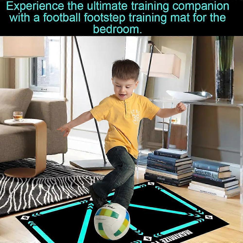 Football Training Mat Silent Step Mat 60x90cm V1188-CAQQ-135326-1