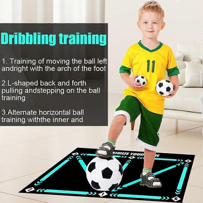 Football Training Mat Silent Step Mat 60x90cm V1188-CAQQ-135326-1