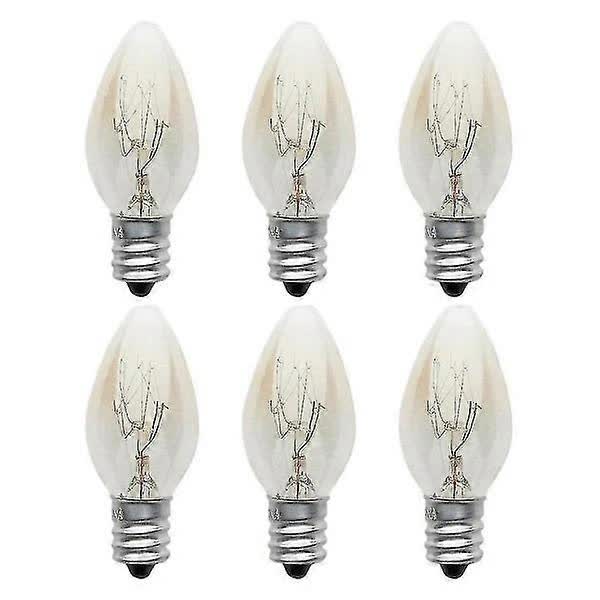 10W E12 C7 Filament Light Bulbs Warm White 10pcs 220-240V Compatible with Living Room Lamps V1188-CAQQ-146886-1