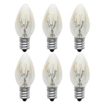 10W E12 C7 Filament Light Bulbs Warm White 10pcs 220-240V Compatible with Living Room Lamps V1188-CAQQ-146886-1