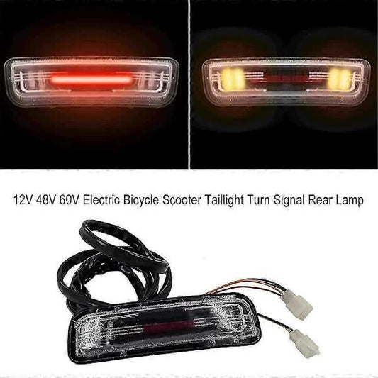 Universal LED Tail Light Turn Signal Brake Light Compatible with Citycoco Electric Scooter 60V V1188-CAQQ-76546-1
