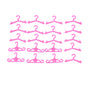 20 pcs/lot Pink Hangers Dress Clothes Accessories For Barbie Doll 0 V1188-CAQQ-9507-1