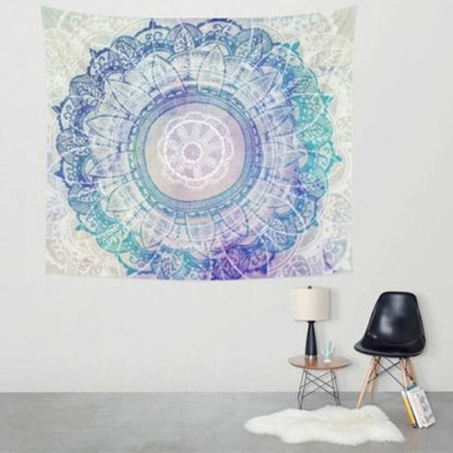 Mandala Wall Hanging Bedspread Bohemian Tapestry Throw Indian Dorm Decor Hasaki V1188-CAQQ-9635-1