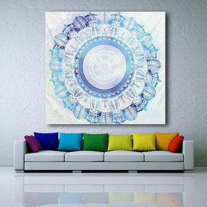 Mandala Wall Hanging Bedspread Bohemian Tapestry Throw Indian Dorm Decor Hasaki V1188-CAQQ-9635-1