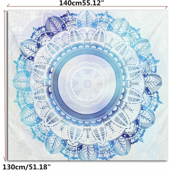 Mandala Wall Hanging Bedspread Bohemian Tapestry Throw Indian Dorm Decor Hasaki V1188-CAQQ-9635-1