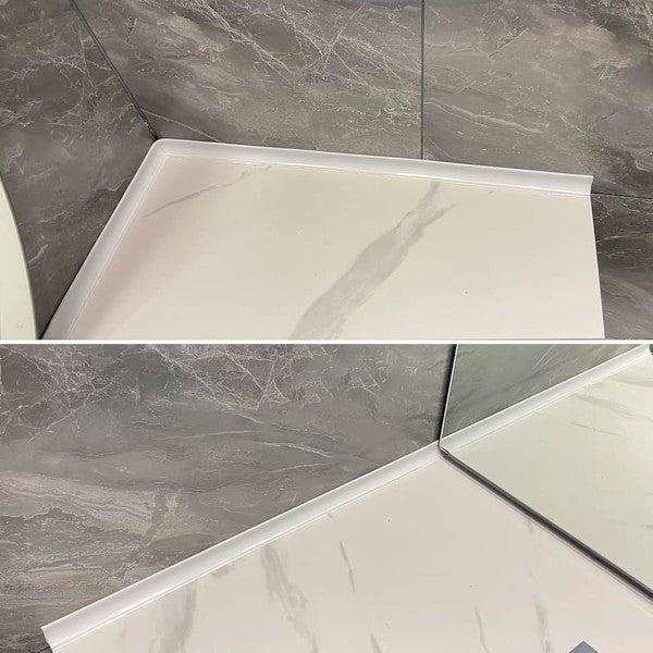 Self-adhesive sealing strip 2 m white compatible with bathtub shower sink wet room floor V1188-CAQQ-97832-1