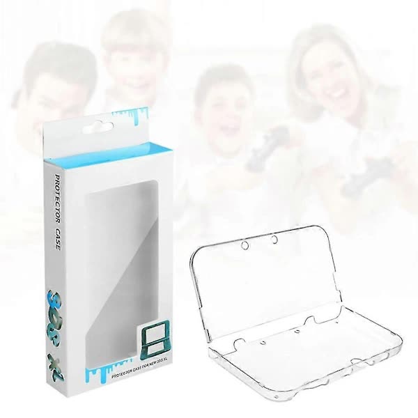 Anti-Fall Transparent Game PC Case Protection Shell Compatible with New 3DS XL Console V1188-CARR-3000-1