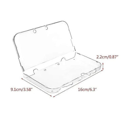 Anti-Fall Transparent Game PC Case Protection Shell Compatible with New 3DS XL Console V1188-CARR-3000-1