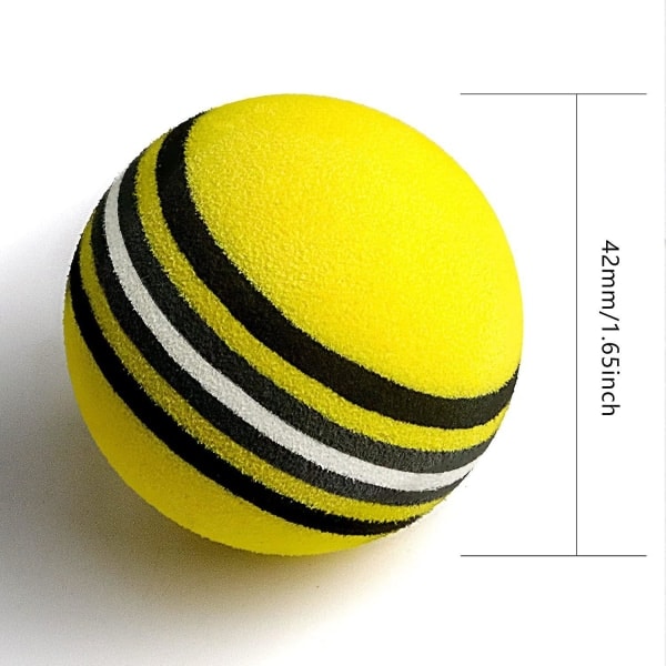 EVA Golf Training Balls 30 pcs Soft Practice Balls for Indoor and Outdoor Use V1188-CAWW-7846-1