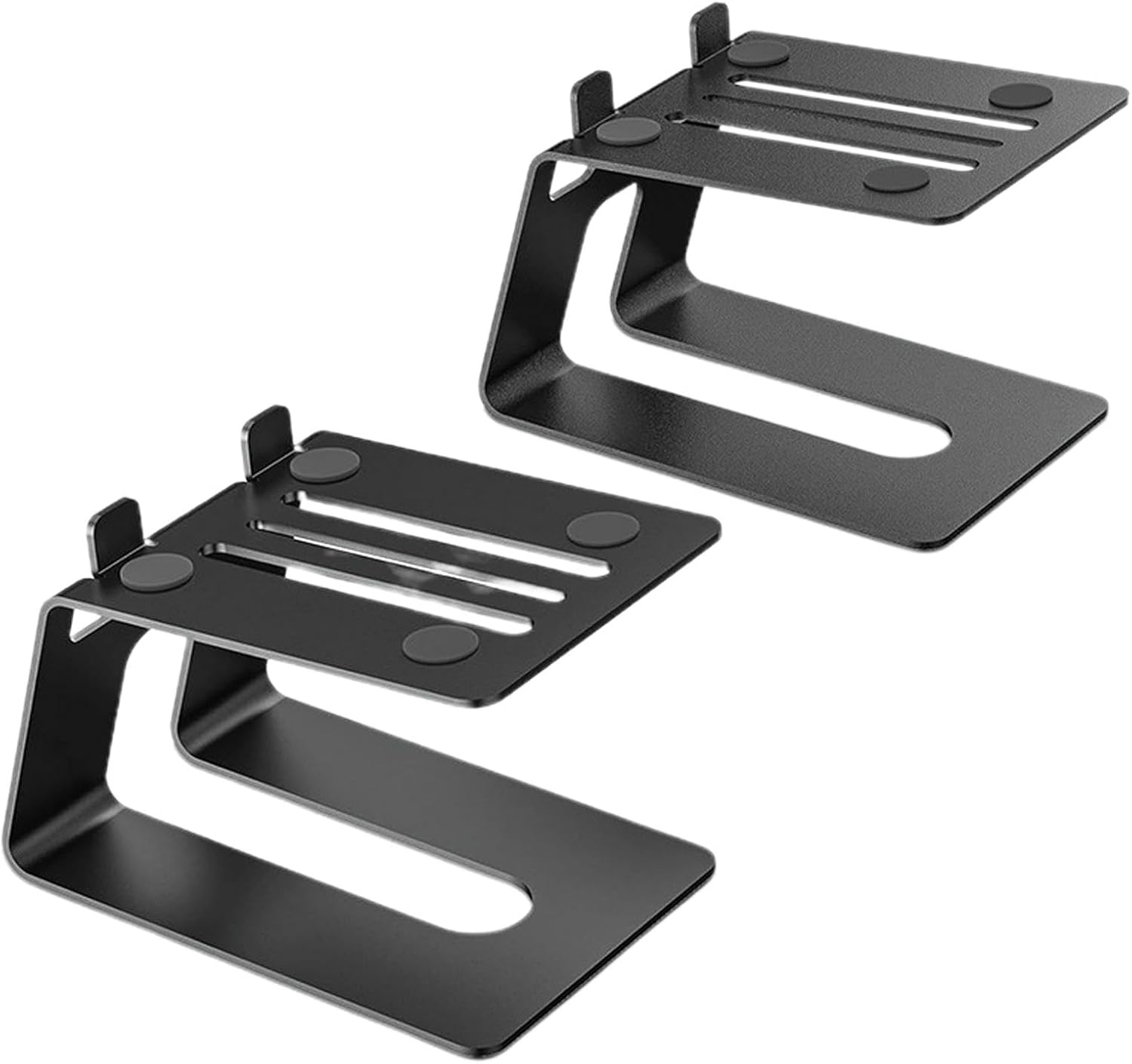 Studio Monitor Stand, 2-Pack Speaker Stands for Desk or Bookshelf, Stable Speaker Stands for Home Studio or V1188-CE-41F-00205