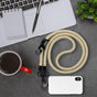Thick Rope Phone Lanyard 10MM Mobile Strap Neck Holder Compatible with Apple Compatible with Samsung V1188-CE-41F-00290-3