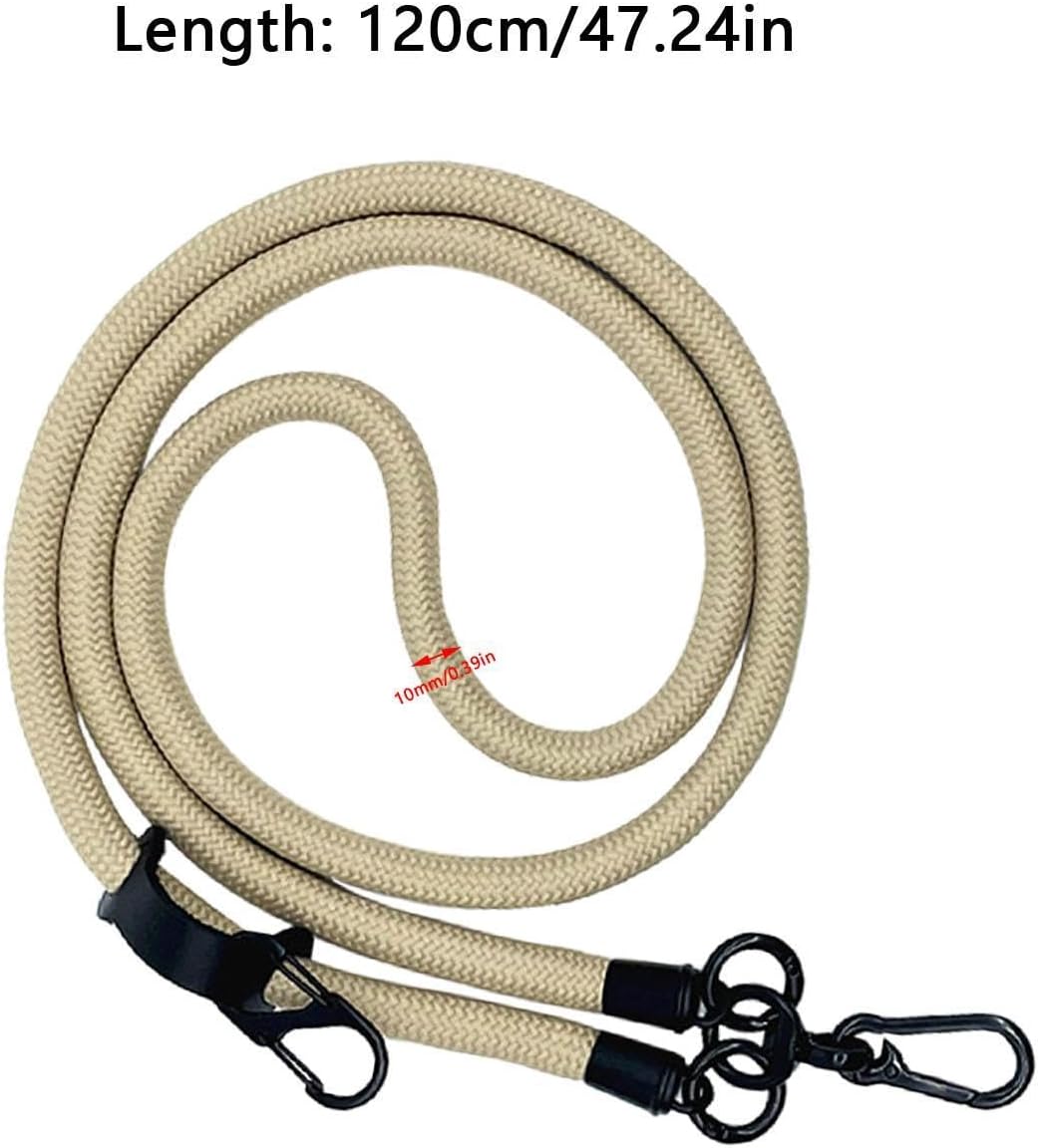 Thick Rope Phone Lanyard 10MM Mobile Strap Neck Holder Compatible with Apple Compatible with Samsung V1188-CE-41F-00290-3