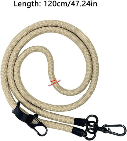 Thick Rope Phone Lanyard 10MM Mobile Strap Neck Holder Compatible with Apple Compatible with Samsung V1188-CE-41F-00290-3