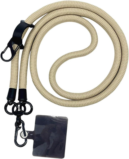 Thick Rope Phone Lanyard 10MM Mobile Strap Neck Holder Compatible with Apple Compatible with Samsung V1188-CE-41F-00290-3