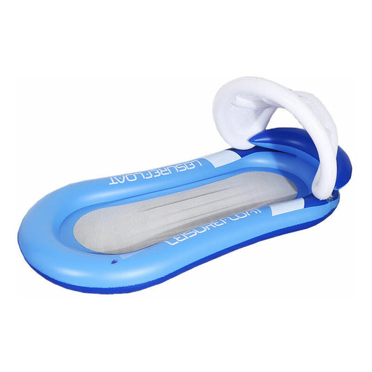 Air Mattress Inflatable Pool Water Hammock Water Toys Summer Pool Toys Blue 160 90cm, GUA.B/bon V1188-CE-78-00394