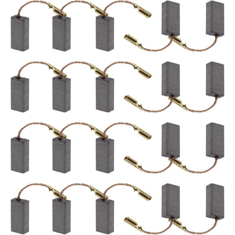 Carbon Brushes for Bosch Angle Grinder 15x8x5mm 20pcs Replacement Compatible Power Tool Repair Parts V1188-CE-78-02052