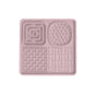 Dog Lick Mat Pink Square Food Bowl V1188-CE-880140