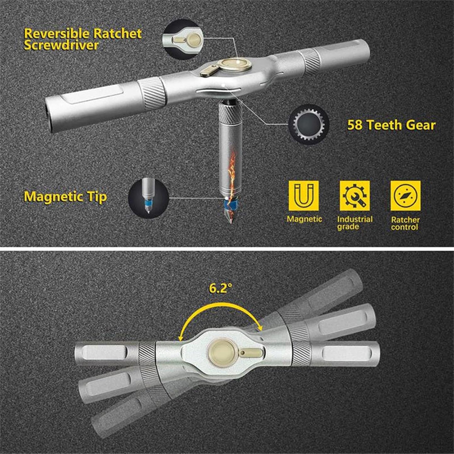 24-in-1 Magnetic Screwdriver Set, Multifunctional Tool Set for Home Repair V1188-CE-A41-00439