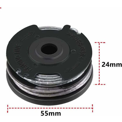 Bosch F016800351 Refill and integrated 6 m long wire spool 1.65 mm wire thickness for trimmers. V1188-CE-MO02498