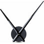 Large Wall Clock Single Hand No Numbers 31.5cm Hands High Longitudinal Shaft Mechanism Black V1188-CE-MO02717