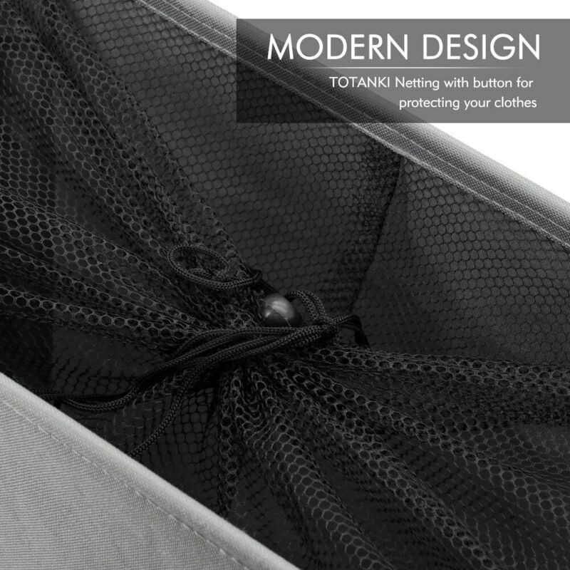 Gray Collapsible Laundry Hamper 22\ V1188-CE-MO03842