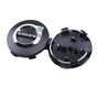 Volvo Hubcaps 64mm Set of 4, Black V1188-CE-Y00865