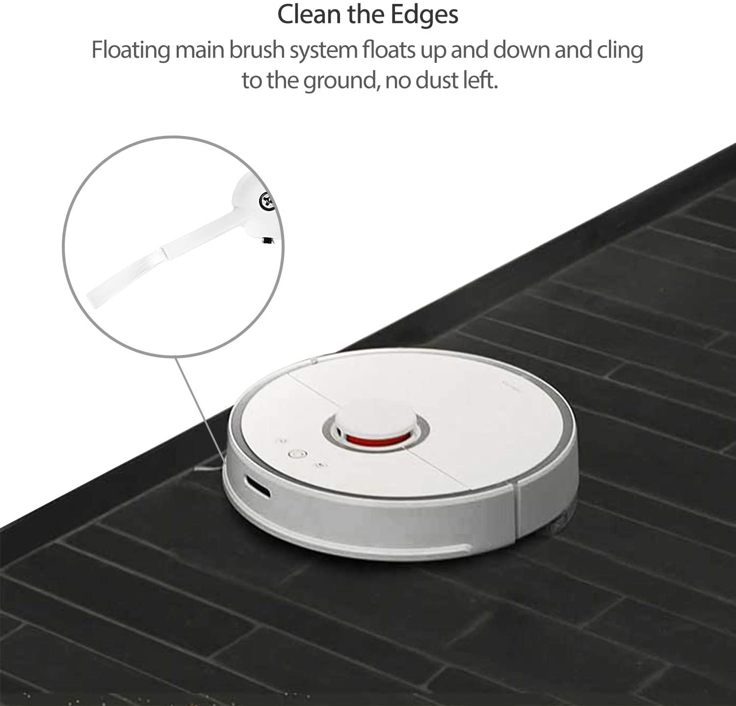 Roborock E4, S5, S5 Max Accessory Kit - 11 Parts for Xiaomi Vacuum Cleaner V1188-CE-Y01051