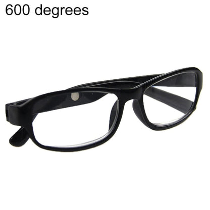 +4.5 to +6.0 Reading Glasses, Black Optical Frames Black 6 V1188-CE-Y100103-1