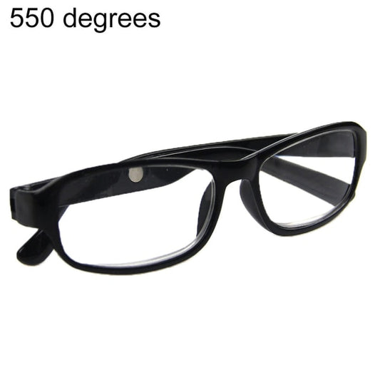 +4.5 to +6.0 Optical Reading Glasses, Black Frame, 1 Pair Black 5.5 V1188-CE-Y100103-7