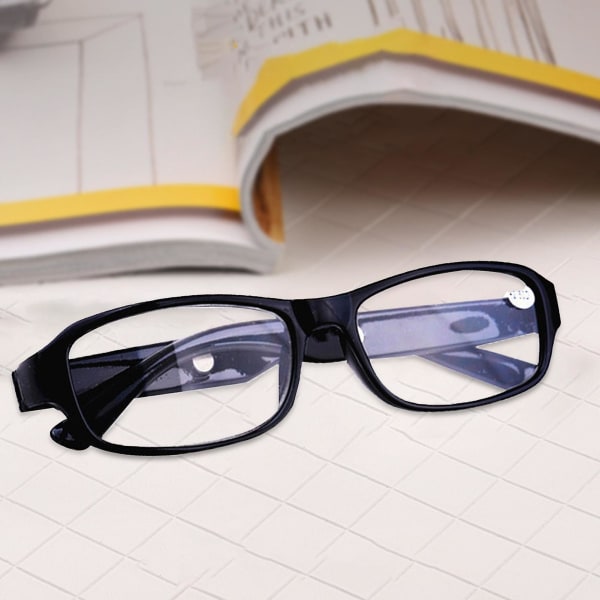 +4.5 to +6.0 Optical Reading Glasses, Black Frame, 1 Pair Black 5.5 V1188-CE-Y100103-7