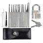 Lock Picking Tools 15 Pcs Professional Lock Picking Kit Set Tool V1188-CE-Y1108-00295