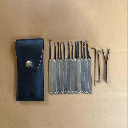 Lock Picking Tools 15 Pcs Professional Lock Picking Kit Set Tool V1188-CE-Y1108-00295