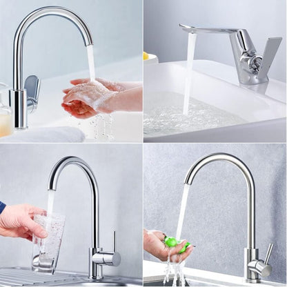 M18.5 Faucet Aerator 6-Pack External Thread Water Saver with 2 Aerator Keys V1188-CE-Y1217-00429