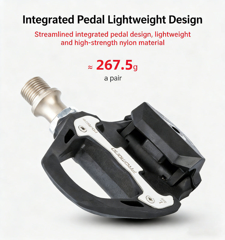 PROMEND bicycle clipless pedals, compatible with SHIMANO SPD-SL system V1188-CE-Y200117