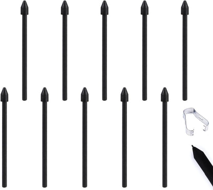 S Pen Nibs 10pcs Black for Compatible with Samsung Galaxy Tab S6 S7 S7 Plus S8 S8 Plus with Installation Tool V1188-CE-Y41-00152-1