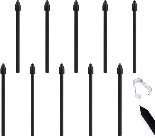 S Pen Nibs 10pcs Black for Compatible with Samsung Galaxy Tab S6 S7 S7 Plus S8 S8 Plus with Installation Tool V1188-CE-Y41-00152-1