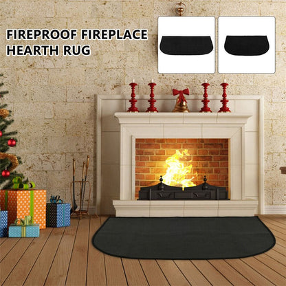 Fireproof Mat for Fireplace, Hearth & Grill Floor Protector 50X80CM V1188-CE-Y700072