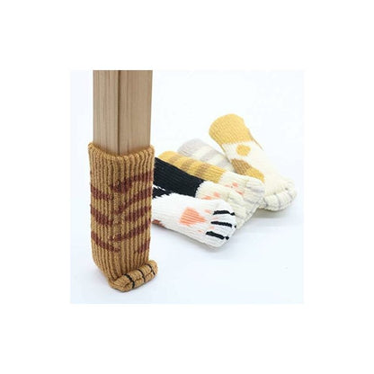 Cat Chair Leg Protectors 24 PCS Anti-Scratch Anti-Slip Compatible with Various Chairs V1188-CE-Y710-01448