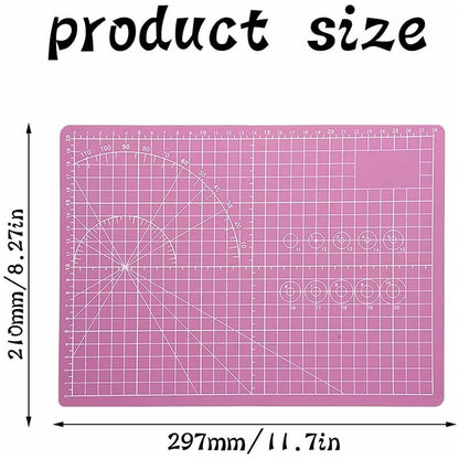 Cutting Mat, Sewing Mat, Cutting Base, Cutting Pads, Self-Healing Cutting Mat, for Fabric, Quilting, Sewing, V1188-CE-Y710-01457