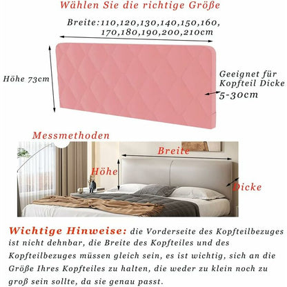 Headboard Cover, Headboard Cover Decorative Cover Bedroom Thickened Soft Package Dustproof Stretch Cover, V1188-CE-Y710-04042
