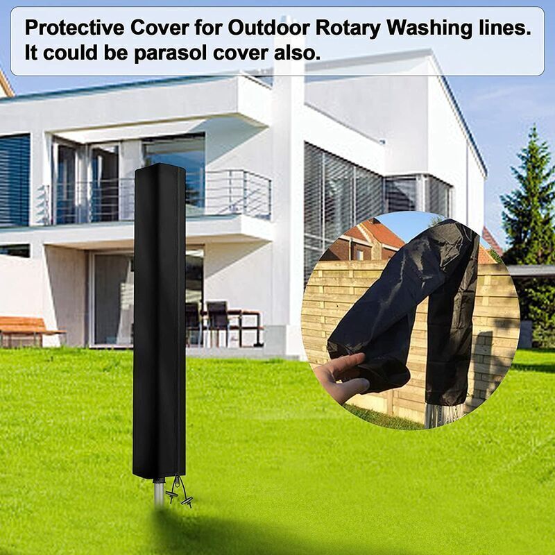 Brabantia Drying Rack Cover Waterproof Protective Outdoor Use 160x15x15cm V1188-CE-Y711-02577