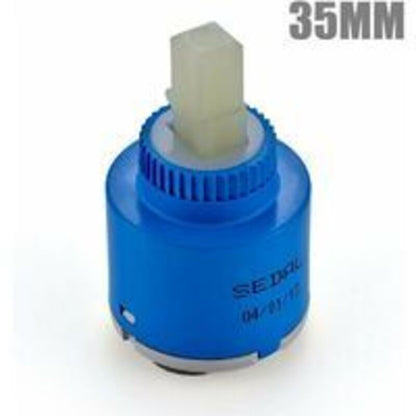 DEBUNS Ceramic Faucet Insert 35MM for Mixer Valve Replacement V1188-CE-Y711-02661