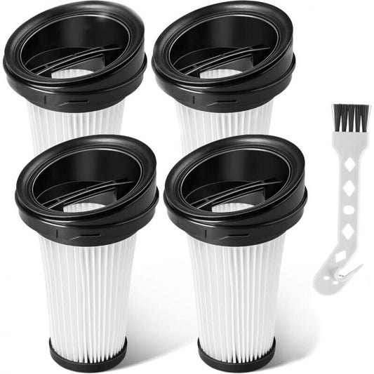 4-pack replacement filters for Rowenta X-pert 3.60 X-Pert 160 RH72xxx RH6921WO RH6933WO RH6971WO RH6974WO V1188-CE-Y711-02929