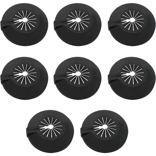 Radiator Pipe Protectors 8 Piece Universal Fit 14-29mm with Clips V1188-CE-Y721-02638