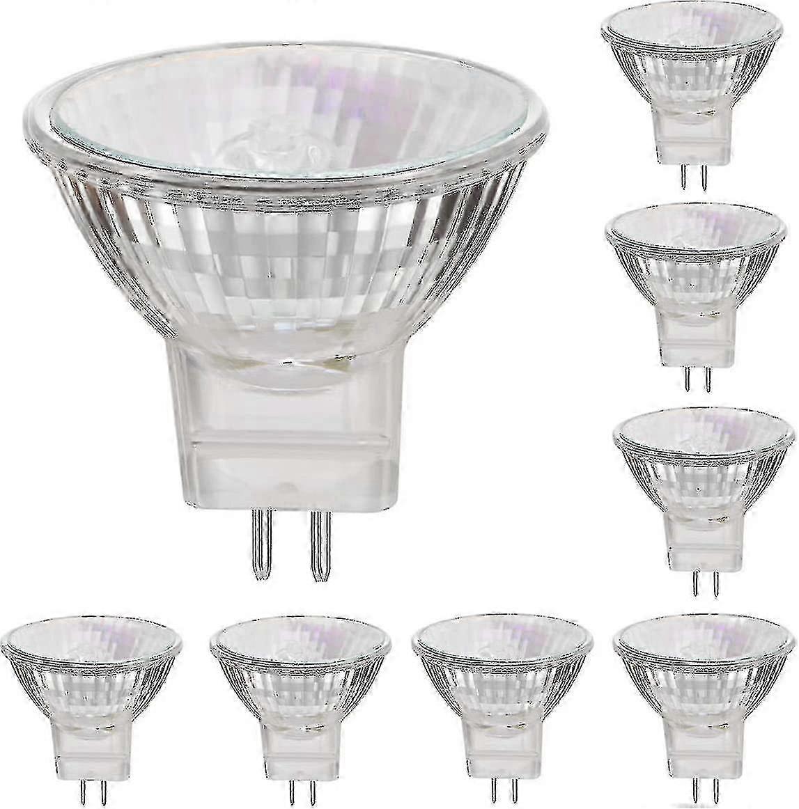 12V 35W Halogen Bulbs Gu5.3 Spot Base Warm White, Dimmable, 8-pack 35W V1188-CE-Y917-00366-1
