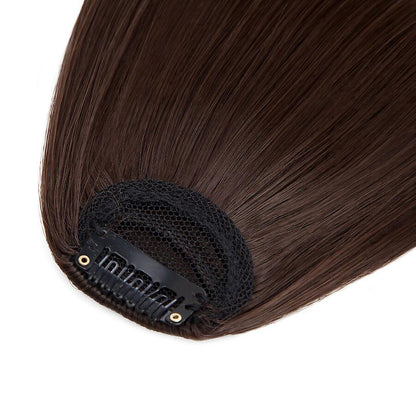 Clip In Hair Bangs Extensions 28cm Medium Brown French Stylish Hair Pieces V1188-CE-Y919-00688-9